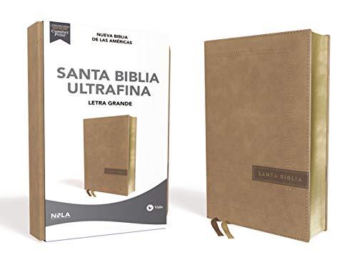 NBLA Santa Biblia Ultrafina / Bieige, Letra Grande