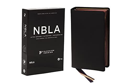 Biblia NBLA Ultrafina, Lt. Gde., Colección premier - Negro (OFERTA ESPECIAL)